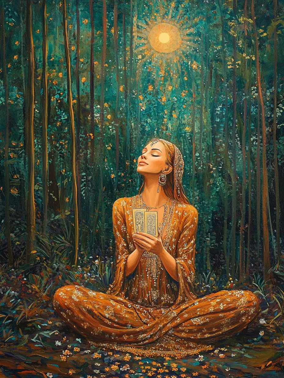 Meditierende Frauen von MAGIC TAROT